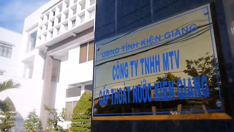 Công ty TNHH 01 TV Cấp thoát nước Kiên Giang