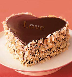 Bánh sô cô la hạnh nhân.