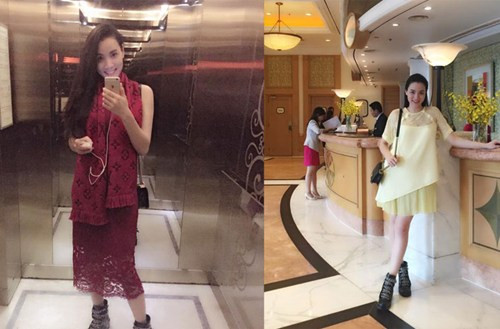 Sau khi tổ chức đám hỏi, Trang Nhung hạn chế tham gia các hoạt động của showbiz để dành thời gian nghỉ ngơi, dưỡng thai.