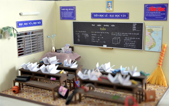 Một lớp học được thu nhỏ.