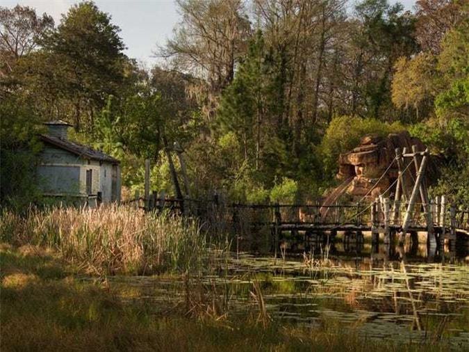 2. Công viên nước River Country của Disney ở Hồ Buena Vista, Florida: Công viên được khai trương năm 1976, đóng cửa vào năm 2001. Cùng với Discovery Island, đây là một trong hai công viên Disney hiếm hoi bị đóng cửa vĩnh viễn. Nguyên nhân chủ yếu là do khách du lịch lo sợ sau khi xuất hiện nhiều vụ tai nạn thương tâm tại đây. Năm 1980, một cậu bé 11 tuổi đã chết sau khi mắc phải một căn bệnh hiếm gặp do sinh vật amoeba trong nước gây ra.