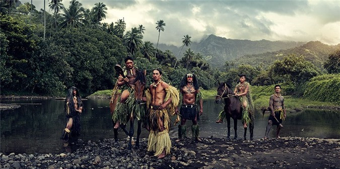 Tộc người bên sông Vaioa, đảo Marquesas, Polynesia thuộc Pháp.