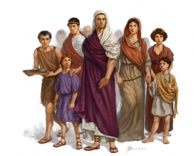 7. Ở Rome cổ đại, người cha có thể bán con trai làm nô lệ: Người cha là người đứng đầu gia đình và sở hữu quyền lực tuyệt đối đối với vợ, con cái và gia đình. Người cha cũng có quyền quyết định có nên giữ đứa trẻ trong gia đình hay không. Người cha được trao quyền bán con trai làm nô lệ. Nếu người mua nô lệ không còn cần nữa, người con có thể trở về nhà. Tuy nhiên, người cha chỉ có thể làm việc này 3 lần nếu không, họ sẽ bị xem như là một người cha tồi. Họ thậm chí có thể giết một thành viên trong gia đình. May mắn thay, có rất ít người cha ác độc đến vậy! 