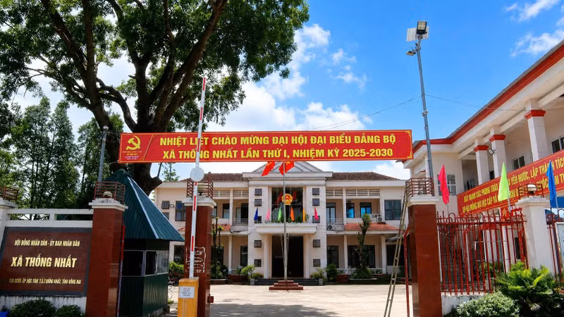 UBND xã Thống Nhất.