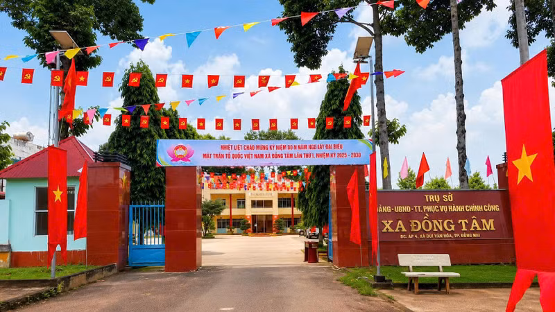 UBND xã Đồng Tâm.