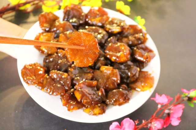 Cách làm mứt quất dẻo ngọt, không đắng Cach lam mut quat deo ngot, khong dang