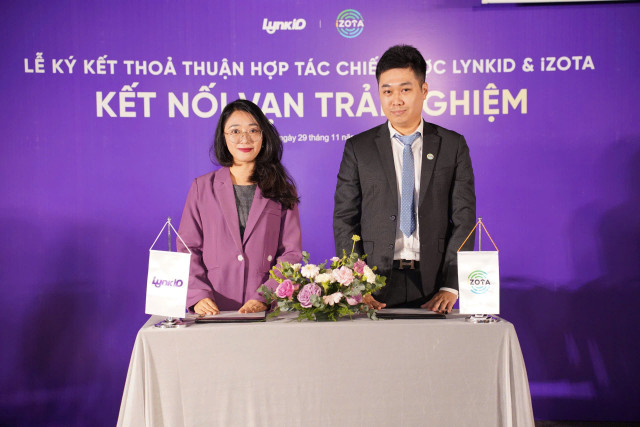 LynkiD và iZOTA ký kết hợp tác chiến lược toàn diện LynkiD va iZOTA ky ket hop tac chien luoc toan dien