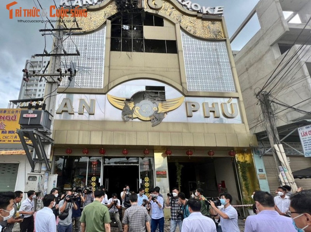 Bình Dương: Thông tin mới nhất vụ cháy quán karaoke An Phú Binh Duong: Thong tin moi nhat vu chay quan karaoke An Phu
