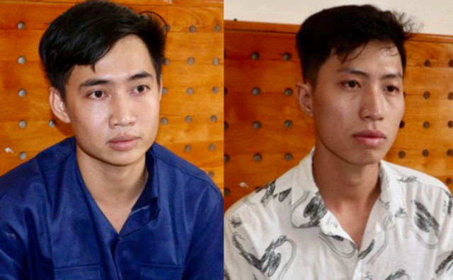 2 thanh nien dong gia cong an, dung sung cuop nhieu tai san