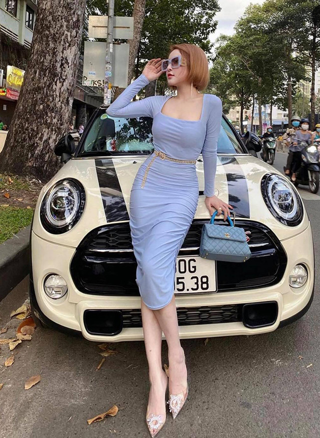 Gu thời trang sang chảnh của hot girl Trâm Anh - Hình 7 Gu thoi trang sang chanh cua hot girl Tram Anh-Hinh-7