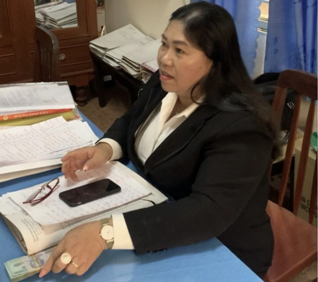 Nữ Phó Chánh án thị xã Bình Minh bị khai trừ đảng vì nhận hối lộ 40 triệu Nu Pho Chanh an thi xa Binh Minh bi khai tru dang vi nhan hoi lo 40 trieu