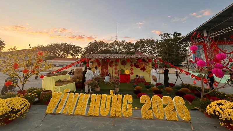 Liên danh Hoàng Nam - Vũ Đăng Phát trúng gói thầu xây dựng hơn 5 tỷ đồng tại xã Vĩnh Hưng