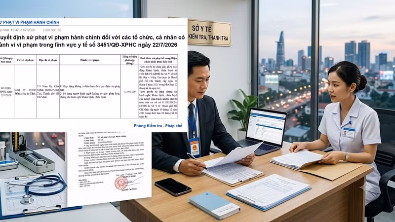 TPHCM: Xử phạt Công ty Selena Spa & Clinic 42 triệu, tước giấy phép hoạt động