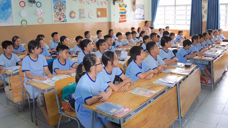 TPHCM: Phát động cao điểm 100 ngày đêm bứt phá hoàn thành 1.000 phòng học mới