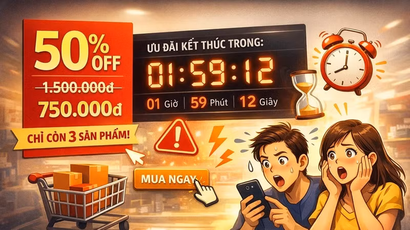 Ủy ban Cạnh tranh Quốc gia cảnh báo chiêu “giá ảo” trong khuyến mãi online