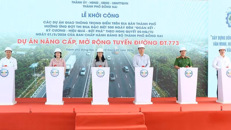 Đồng Nai khởi công nâng cấp ĐT769, ĐT773, tăng kết nối CHK Long Thành