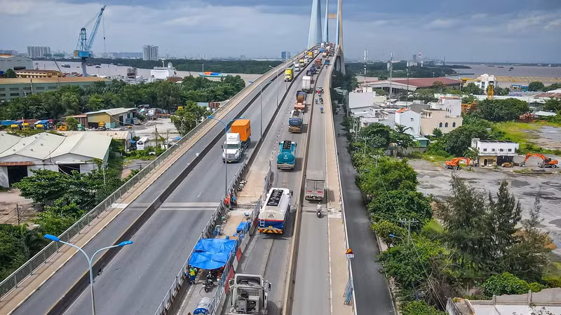 TP HCM sửa cầu Phú Mỹ hơn 1 tháng, nhiều tuyến giao thông đổi lộ trình