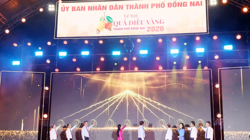 Khai mạc Lễ hội Quả Điều Vàng Đồng Nai 2026 với nhiều hoạt động đặc sắc