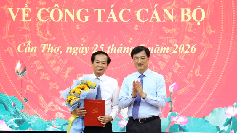 Ông Đỗ Thanh Bình giữ chức Bí thư Thành ủy Cần Thơ nhiệm kỳ 2025-2030