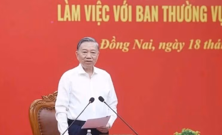 Tổng Bí thư, Chủ tịch nước Tô Lâm: Đồng Nai phải là thành phố đáng sống