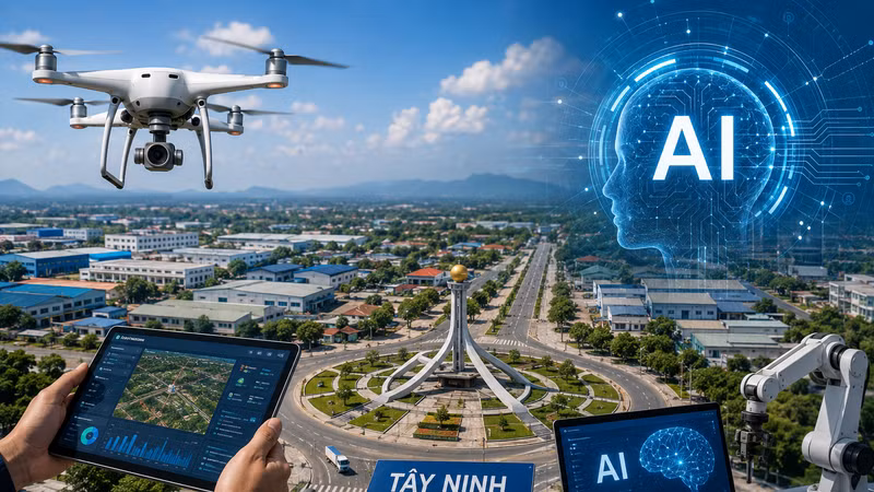 Tây Ninh ưu tiên phát triển UAV và AI, tạo động lực tăng trưởng kinh tế mới
