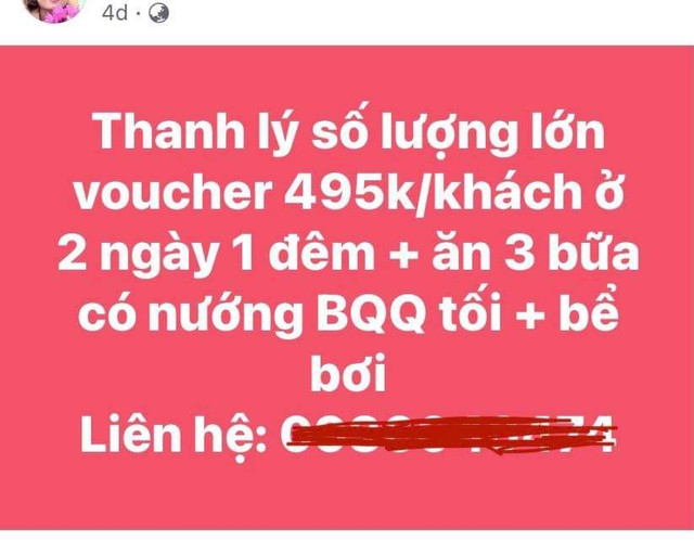 Dịch COVID-19 bùng phát ở Hà Nội: Khách hàng nhanh tay thanh lý voucher villa, homestay - Hình 2 Dich COVID-19 bung phat o Ha Noi: Khach hang nhanh tay thanh ly voucher villa, homestay-Hinh-2
