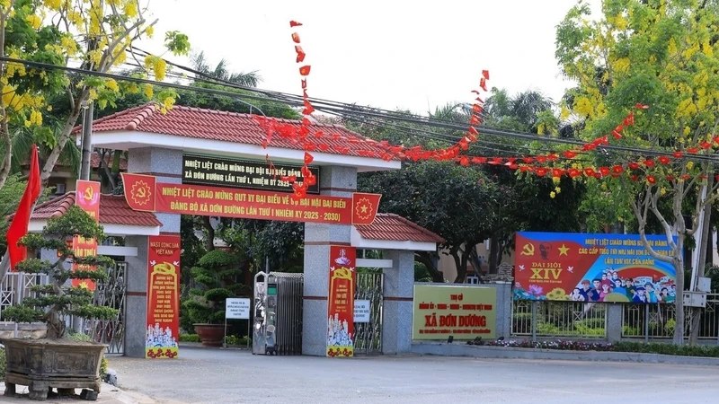 Trụ sở UBND xã Đơn Dương, tỉnh Lâm Đồng.