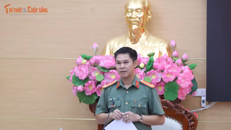 Công an Phú Thọ thông tin kết quả hoạt động 6 tháng năm 2026