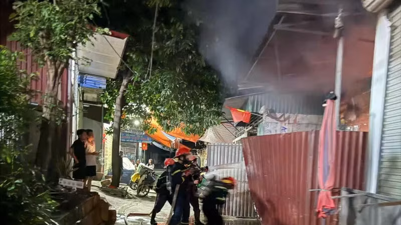 Cháy lớn tại Sơn La, hai người thiệt mạng trong đám cháy nhà xưởng