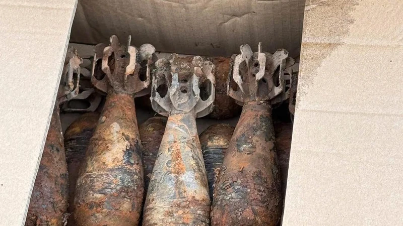 Phú Thọ phát hiện nhiều vật liệu nổ tại khu vực sông Đà