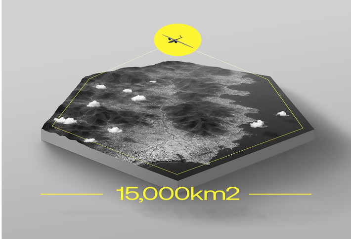 Theo WMS ăngten này có thể kết nối internet cho nửa triệu người dùng trên mặt đất cùng lúc! Họ ước lượng một chiếc Stratomast có thể phủ sóng cho một khu vực rộng 15 ngàn km vuông. Thí dụ xứ Scotland rộng cỡ 80 ngàn km vuông, nếu bù trừ đi một số hao phí thì chỉ cần 9 chiếc Stratomast là đủ phủ sóng cho toàn bộ Scotland.