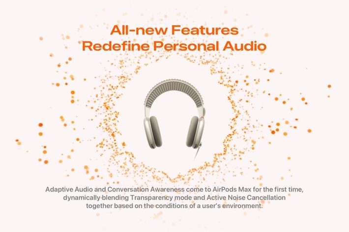Âm lượng cá nhân hóa - Một tính năng khác của Adaptive Audio, Âm lượng cá nhân hóa sẽ học hỏi sở thích âm lượng của bạn trong các môi trường khác nhau theo thời gian và tự động điều chỉnh.