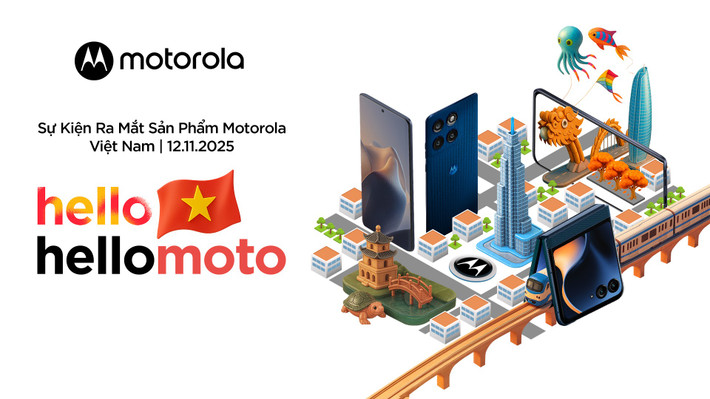 Sau gần 4 năm, Motorola chính thức trở lại Việt Nam, với chiến dịch "Hello Moto" đầy cảm xúc, đánh dấu chương mới tại thị trường Đông Nam Á đầy tiềm năng.