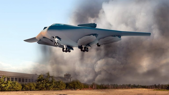 Phần bụng dùng lớp sơn phản chiếu ngược ánh sáng, khi bay ở độ cao lớn gần như hòa lẫn với mây khi nhìn từ dưới lên, giảm đáng kể tín hiệu radar. Hai động cơ được giấu trong thân, cửa xả được thiết kế hướng chếch lên trên để giảm dấu vết nhiệt.