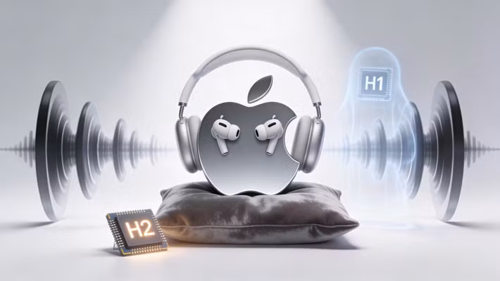Cải thiện âm thanh độ trung thực cao - Apple cho biết chip H2 và bộ khuếch đại dải động cao mới cung cấp nhiều khoảng không hơn cho trình điều khiển, dẫn đến âm trầm phong phú hơn, giọng hát tự nhiên hơn và khả năng định vị nhạc cụ được cải thiện. Âm trầm chính xác và ổn định hơn cùng với âm trung và âm cao tự nhiên hơn.