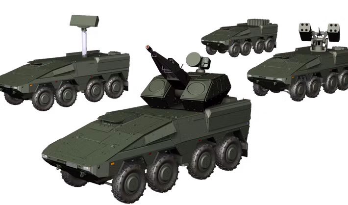 Kinh nghiệm của Michael Gerber trong việc phát triển Skyranger 35, súng lục ổ quay KDG và pháo hải quân Millennium. Bên cạnh việc là một mô hình trình diễn ý tưởng, tháp pháo Skyranger 30 A0 còn được sử dụng thành công như một nền tảng để kết hợp và giới thiệu toàn bộ các khả năng và sản phẩm của Rheinmetall ví dụ như Hệ thống Che gây nhiễu ẩn thân (ROSY), Cảm biến Tìm kiếm và Theo dõi Hồng ngoại Nhanh (FIRST).