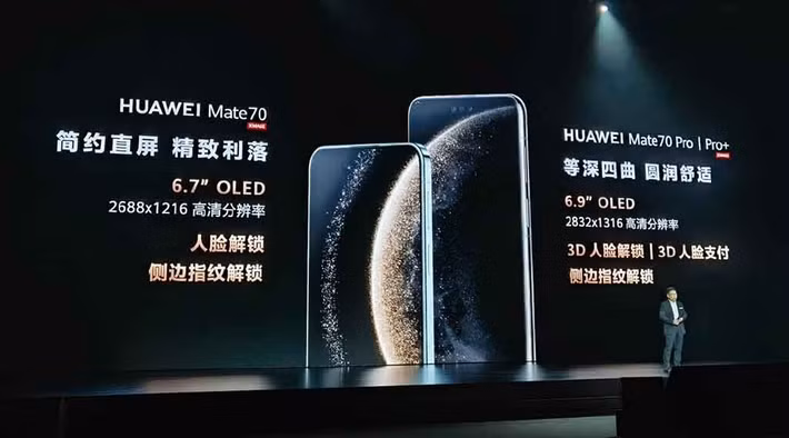 Thay vào đó, Mate 70 Air nâng tầm trải nghiệm, bắt đầu từ màn hình tràn viền với tần số quét cao và tỷ lệ hiển thị rộng, giúp hình ảnh sắc nét, rực rỡ ở nhiều góc nhìn khác nhau.