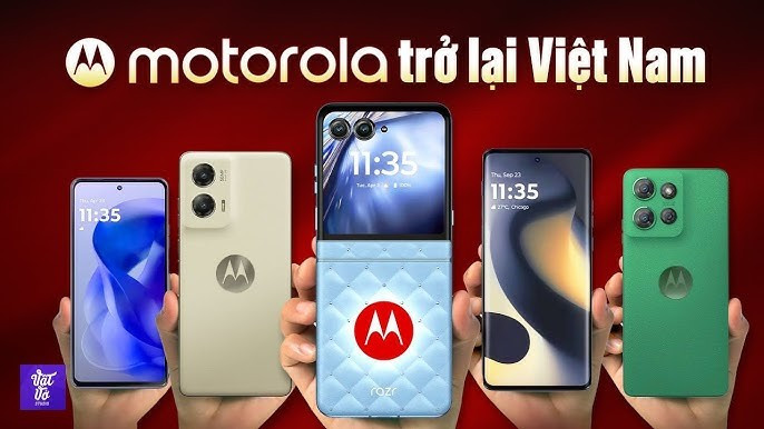 Hãng mang về 5 mẫu smartphone trải dài phân khúc: Từ Motorola G06 Power, Motorola G35 5G giá rẻ, đến Motorola G86 Power, Motorola Edge 60 Fusion tầm trung đến Motorola Razr 60 gập thời thượng. Tất cả đều hỗ trợ 5G, AI tích hợp, đáp ứng nhu cầu đa dạng từ giải trí đến công việc.
