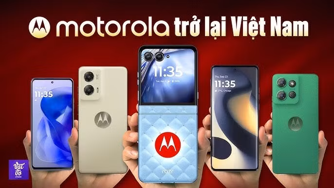 Hãng mang về 5 mẫu smartphone trải dài phân khúc: Từ Motorola G06 Power, Motorola G35 5G giá rẻ, đến Motorola G86 Power, Motorola Edge 60 Fusion tầm trung đến Motorola Razr 60 gập thời thượng. Tất cả đều hỗ trợ 5G, AI tích hợp, đáp ứng nhu cầu đa dạng từ giải trí đến công việc.