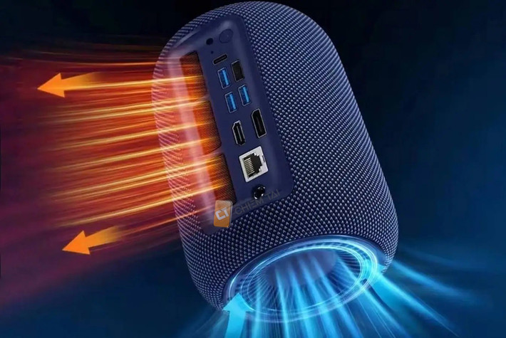 Điểm nhấn của Chatreey EX1 nằm ở việc nó không chỉ “trông giống” mà còn thực sự hoạt động như một chiếc loa.