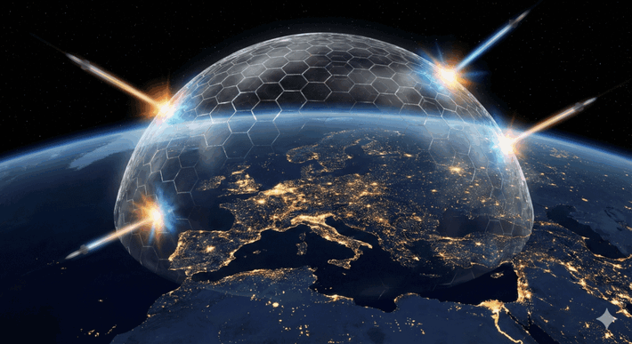 Tầng cao nhất và cũng là điểm nhấn công nghệ lớn nhất chính là khả năng chống tên lửa đạn đạo và siêu vượt âm. Michelangelo Dome sẽ tích hợp cảm biến quỹ đạo thấp LEO và radar băng tần rất thấp Vulcano do Leonardo mới giới thiệu năm 2025, cho phép phát hiện tên lửa siêu vượt âm từ giai đoạn đầu đường bay.