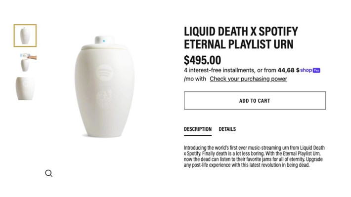 Với giá 495 USD, người mua sẽ sở hữu một bình cao 7 inch, rộng 11,4 inch. Ai cũng có thể nghi ngờ về chất lượng âm thanh, bởi toàn bộ công nghệ đều được nhồi vào phần nắp nhỏ bé của chiếc bình này.