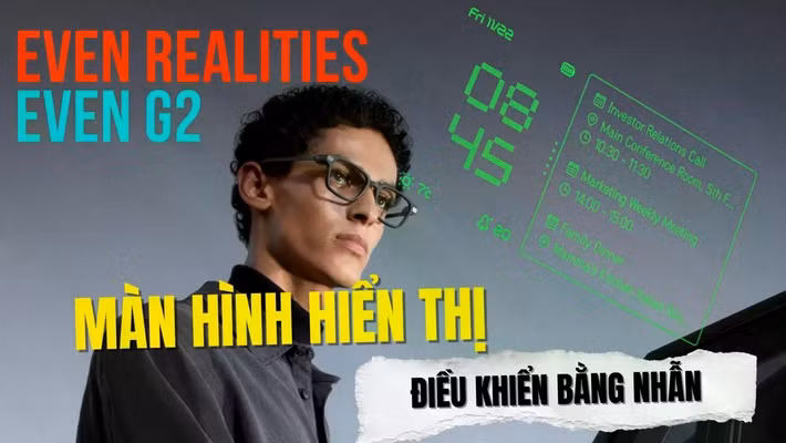 Even Realities chọn cách giải quyết vấn đề từ gốc rễ. Kính G2 không có camera, cũng không có loa ngoài. Theo tạp chí công nghệ Wired, việc loại bỏ camera giúp giải quyết nỗi lo lớn nhất của người dùng, đồng thời khiến chiếc kính trông "bình thường" hơn trong mắt người đối diện.