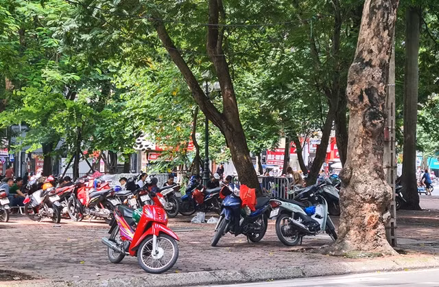 Ha Noi: Nhieu nguoi khong deo khau trang, tu tap ban tra da-Hinh-2