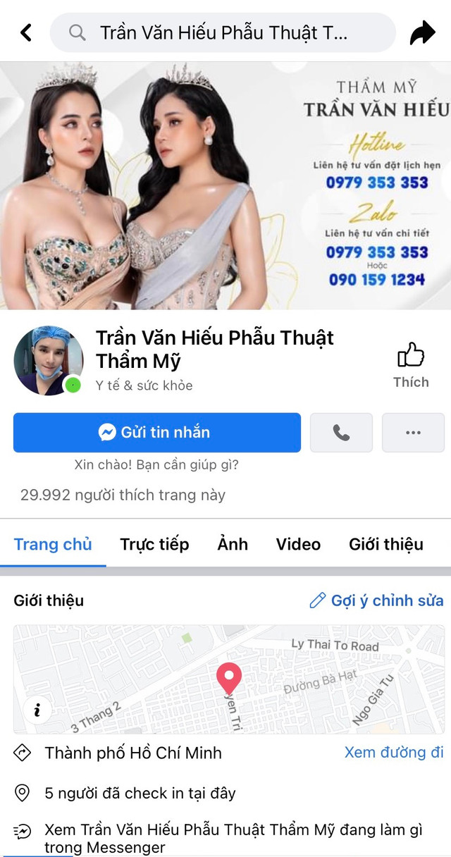 Sài Gòn New Beauty Center đang sử dụng số hotline của “bác sĩ rởm câu khách trên facebook”?! - Hình 3 Sai Gon New Beauty Center dang su dung so hotline cua “bac si rom cau khach tren facebook”?!-Hinh-3