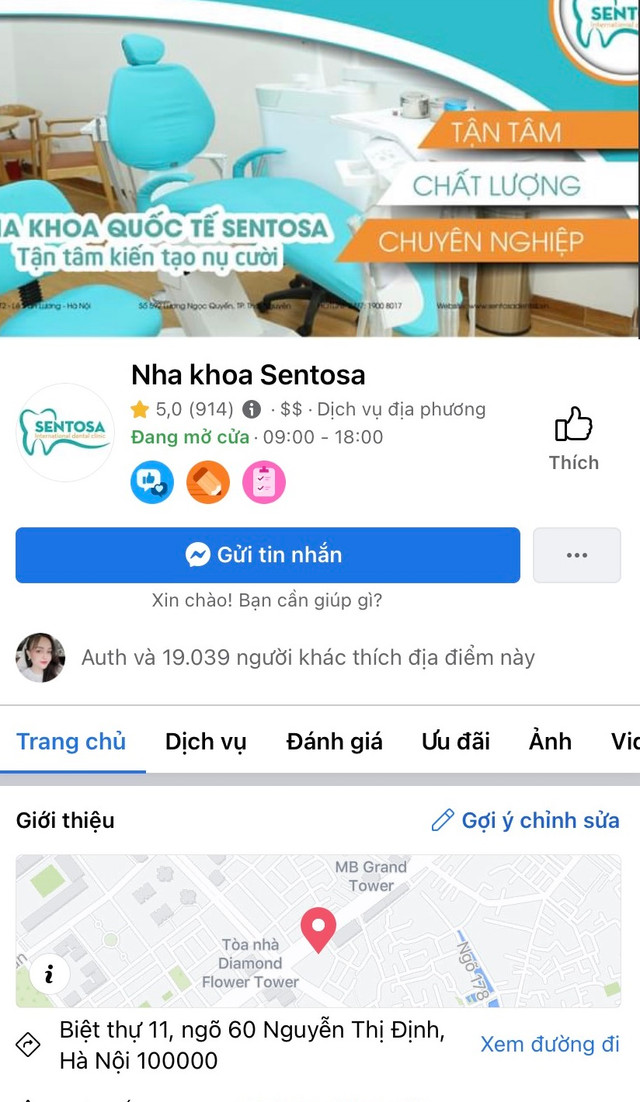 Phong kham chuyen khoa rang ham mat - Nha khoa Sentosa quang cao khong phep-Hinh-3