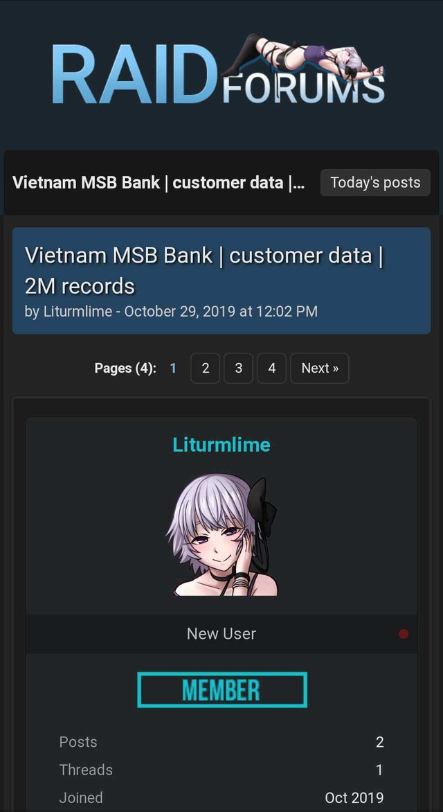 Những thông tin khách của ngân hàng M. nghi bị đánh cắp bao gồm những gì? Nhung thong tin khach cua ngan hang M. nghi bi danh cap bao gom nhung gi?