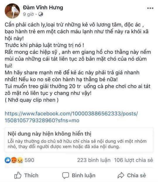 Ca sỹ Đàm Vĩnh Hưng bị ĐBQH đề nghị xử nghiêm vì kích động bạo lực - Hình 2 Ca sy Dam Vinh Hung bi DBQH de nghi xu nghiem vi kich dong bao luc-Hinh-2