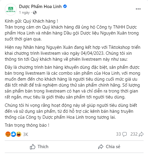 Làn sóng phẫn nộ Dược Hoa Linh thuê người nổi tiếng bán phá giá sản phẩm - Hình 5 Lan song phan no Duoc Hoa Linh thue nguoi noi tieng ban pha gia san pham-Hinh-5