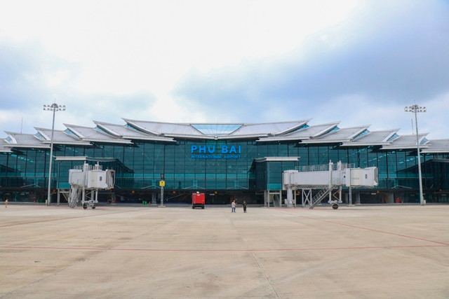 Cận cảnh nhà ga hàng không hơn 2.200 tỷ ở Huế Can canh nha ga hang khong hon 2.200 ty o Hue